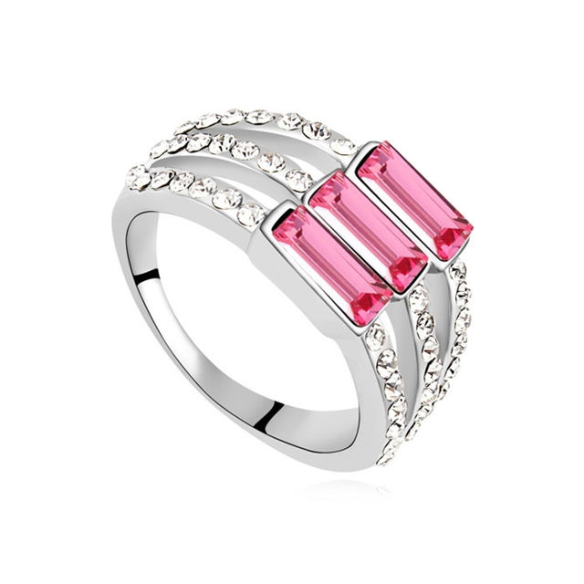 Picture of Austrian Crystal Ring - Elegant