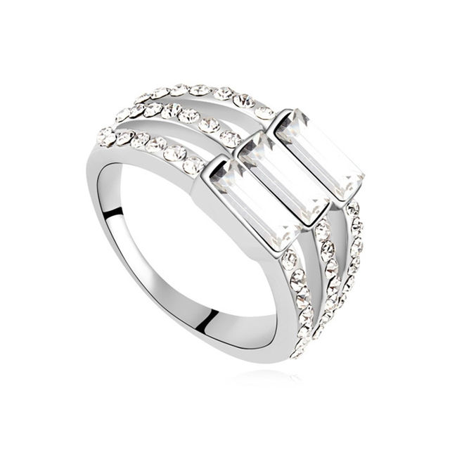 Picture of Austrian Crystal Ring - Elegant