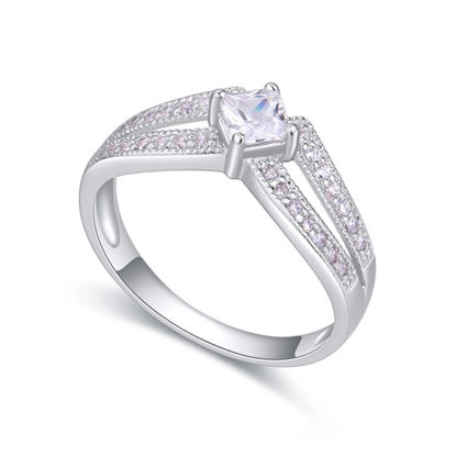 Picture of S925 Silver Ring - Peony