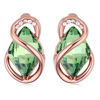 Picture of Austrian Crystal Earrings - Stone Surrounded