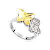 Picture of Butterfly Couple  Crystal Mosaic Ring