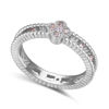 Picture of Simple Love Micro-inlaid Zircon Ring
