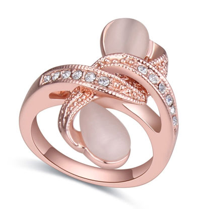 Picture of Winding Crystal Mosaic Ring