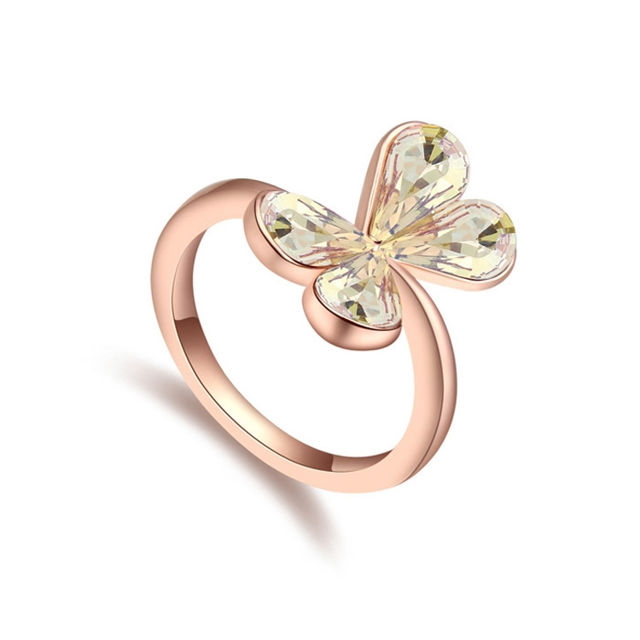 Picture of Dream Butterfly  Crystal Mosaic Ring