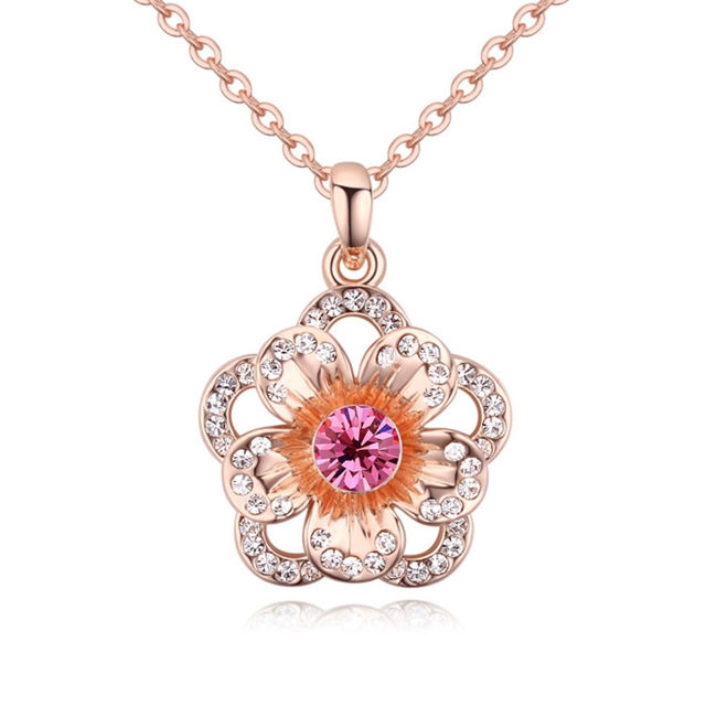 Picture of Sunset Crystal Necklace
