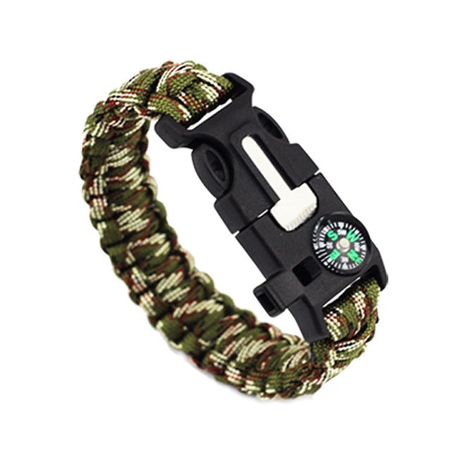 Picture of EK Outdoor Survival Compass 5-in-One Escape Bracelet