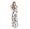 Picture of Women's Long Sleeve Floral Maxi Dress With Pockets