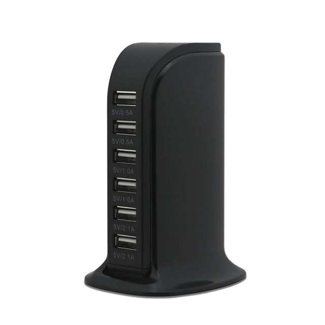 Picture of 6-Port USB Charging Station for Smart Phones and Tablets