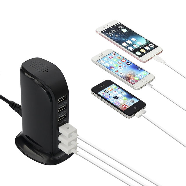 Picture of 6-Port USB Charging Station for Smart Phones and Tablets
