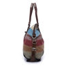 Picture of Women Retro Rainbow Casual Canvas Shoulder Tote Bag