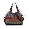 Picture of Women Retro Rainbow Casual Canvas Shoulder Tote Bag