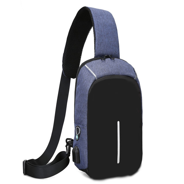 Picture of Multi-functional Anti-Theft Cross Body Backpack with USB Charging Port