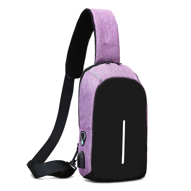 Picture of Multi-functional Anti-Theft Cross Body Backpack with USB Charging Port