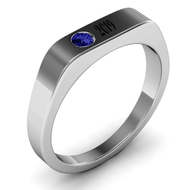 Picture of "Soliloquy" Stone and Name Graduation Ring