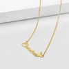 Picture of 925 Sterling Silver Personalized Name Necklace With Butterfly