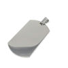 Picture of Personalized Custom Photo High Polished Color Engraved Dog Tag Necklace