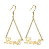 Picture of Personalized Name Earrings in 925 Sterling Silver
