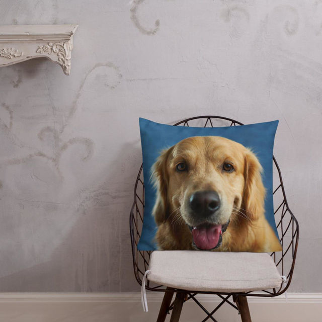 Picture of Personalized Throw Photo Pillow - Design With Your Lovely Photo