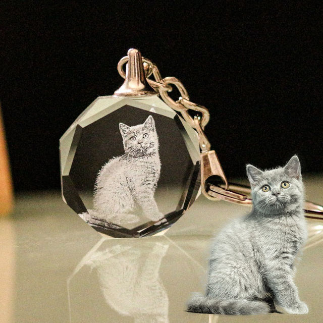 Picture of 3D Laser Crystal Gift in Portrait Rectangle