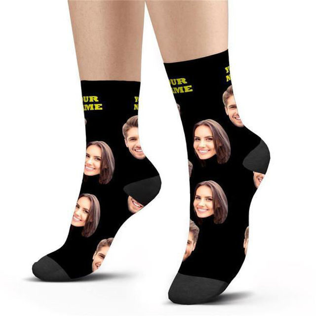 Picture of Custom Photo Socks Colorful