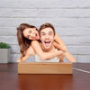 Picture of Colorful Personalized Wooden Base 3D Night Lamp With Your Lovely Photo