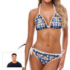Picture of Custom Star Face Photo Bikini for Women