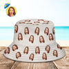 Picture of Custom Bucket Hat Multi-avatar Fisherman Hat Personalized Custom Bucket Hat Gift for Friend, Family, Lover
