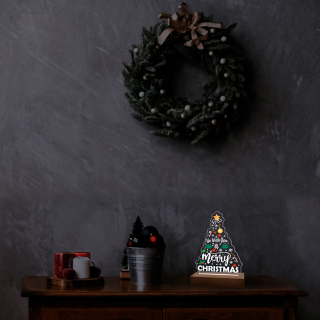 Picture of Merry Chirstmas Tree Night Light Gift for Christmas