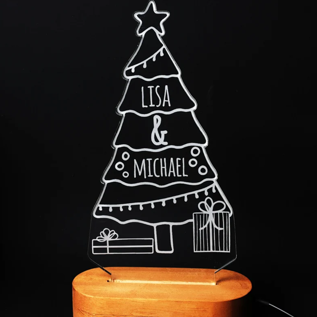 Picture of Christmas Tree LED Night Light Gift for Christmas