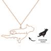 Picture of 925 Sterling Silver Personalized Name Necklace with Your Pet