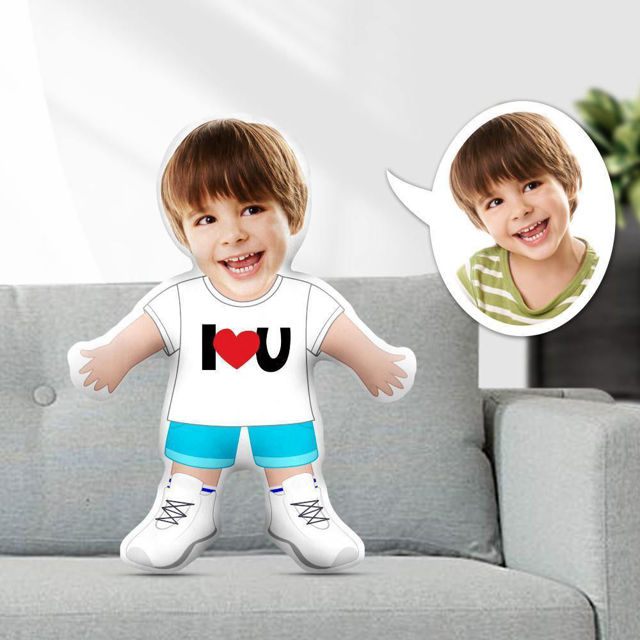 Picture of Custom Birthday Gift Happy Boy With Your Face Unique Personalized