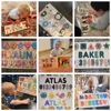 Picture of Personalized Wooden Puzzle Name Board - Custom Toy Gift for Baby - Custom Name Puzzle for Toddlers - 1st Birthday Gift for Baby Boy
