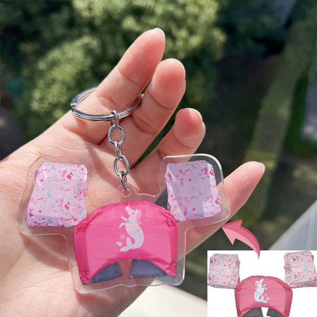 Picture of Custom Photo Acrylic Keychain - Custom Photo Keychain with Pets Photo - Double Sided Printed Dog/Cat Photo Keychain - Best Gifts for Pet Lovers
