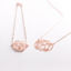 Picture of Monogrammed 3-Initial Necklace & Bracelet Collection Set