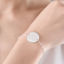 Picture of 925 Sterling Silver Monogram Disc Bracelet - Custom Made with Any Initial