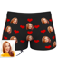 Picture of Custom Heart Face Underwear For Men