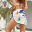 Picture of Personalize Photo Custom Face Beach Wrap Women Short Sarongs