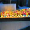 Picture of Personalized Epoxy Dried Flower Name Night Light