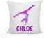 Picture of Personalized Yoga Girl Magic Photo Sequin Pillow - Custom Sequin Pillow