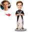 Picture of Custom Bobbleheads: Fishing Man With Big Fish | Personalized Bobbleheads for the Special Someone as a Unique Gift Idea