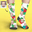 Picture of Custom Socks Personalized Socks Personalized Summer Watermelon Socks