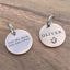 Picture of Personalized Cat Name Tag With Telephone Number