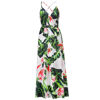 Picture of Chic Spring/Summer Look Bohemian Floral Suspender Dresses - V-Neck Boho Long Maxi Dress - Beach/Wedding Party Camisole Dress for Girls