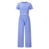 Picture of Fashionable Casual Suit - Spring/Summer Short-sleeved T-shirt & Trousers Two-piece Set - Suit for Women/Girls