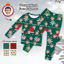 Picture of Customized round neck pajamas  Customized creative photo pajamas multiple styles of customized casual home pajamas complete set