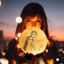 Picture of Magic 3D Personalized Photo Moon Lamp with Touch Control for Father (10cm-20cm)